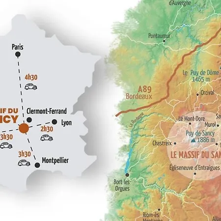 Classe 4 Personnes Face Aux Thermes, Avec Coin Nuit Le Mont-Dore