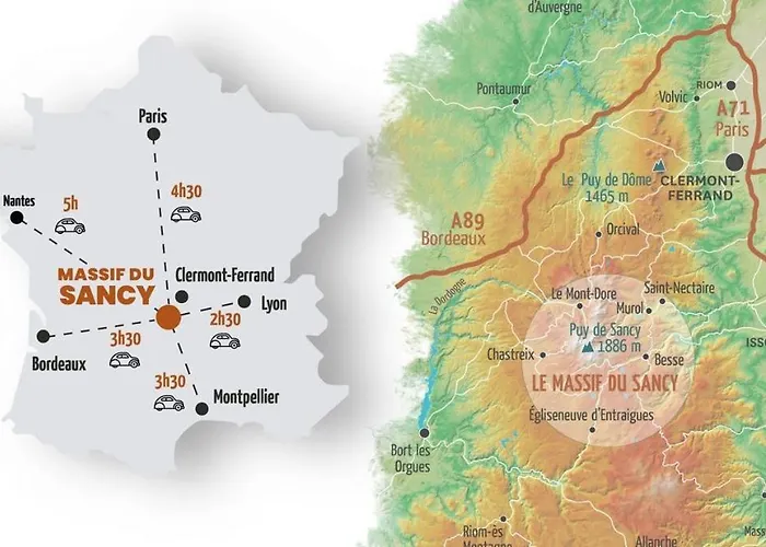 Classe 4 Personnes Face Aux Thermes, Avec Coin Nuit Le Mont-Dore